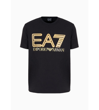 EA7 T-shirt Standard Logo czarny