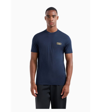 EA7 Standard-T-Shirt in Marineblau