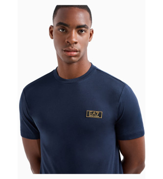 EA7 T-shirt azul-marinho standard