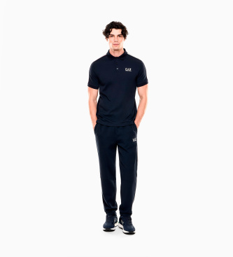 EA7 T-shirt Italian Spirit granatowy