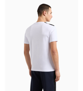 EA7 Label T-shirt blanc