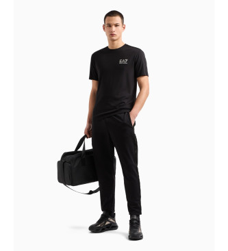 EA7 Label T-shirt black