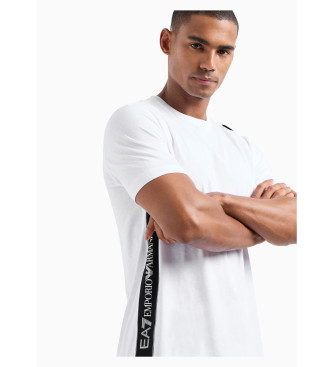 EA7 T-shirt Lateral blanc