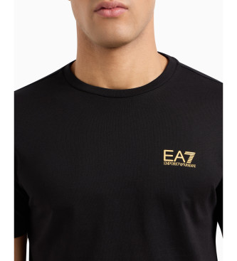 EA7 Logo T-shirt zwart