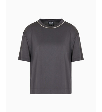 EA7 T-shirt Precious cinzenta