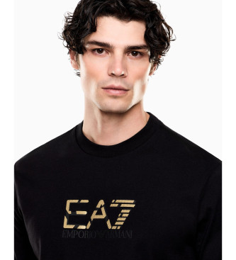 EA7 Camiseta Premium Label negro