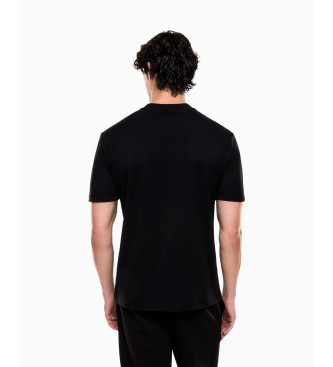 EA7 Camiseta Premium Label negro