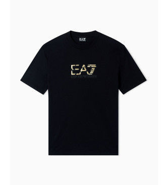 EA7 Camiseta Premium Label negro