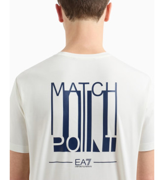 EA7 T-shirt branca do Clube de Tnis
