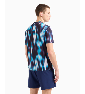 EA7 T-Shirt azul Tennis Pro