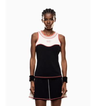 EA7 T-Shirt Tennis Pro Freestyle preta