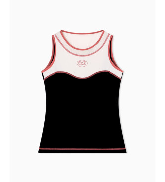 EA7 T-Shirt Tennis Pro Freestyle preta