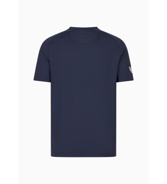 EA7 T-shirt da tennis Pro blu scuro