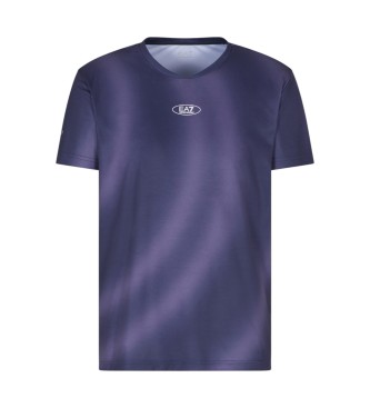 EA7 Tennis Pro Technical Ventus7 T-Shirt blue