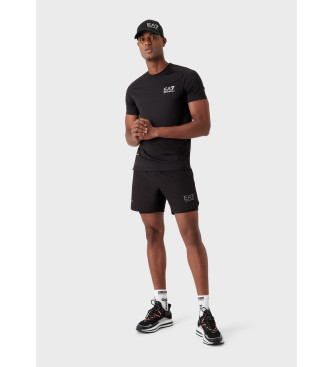 EA7 Tennis Pro T-shirt zwart