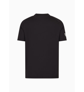 EA7 Tennis Pro T-shirt zwart