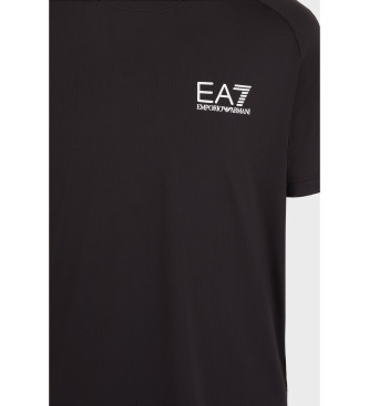 EA7 Tennis Pro T-shirt zwart