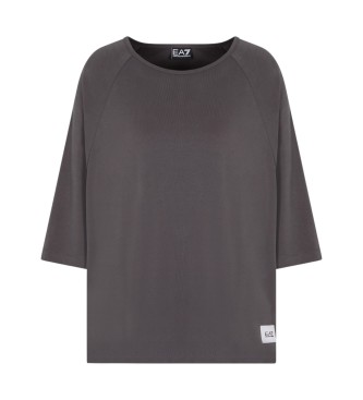 EA7 T-shirt Sporty Forever cinzento escuro