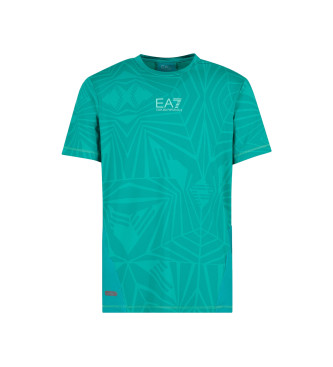 EA7 Ventus7 T-shirt groen