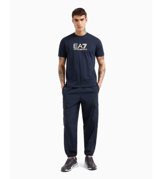 EA7 T-shirt Visibility navy