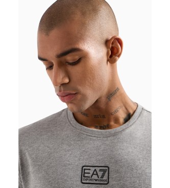 EA7 Camiseta Core Box gris