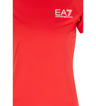 EA7 Sport-T-Shirt rot