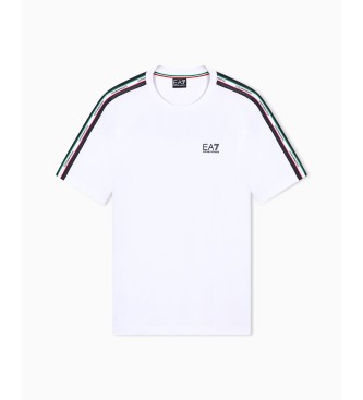 EA7 T-shirt Italian Spirit biały
