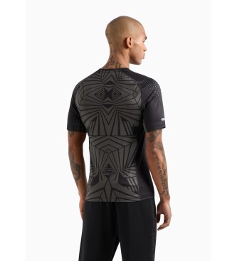 EA7 Vigor7 Graphic T-shirt black