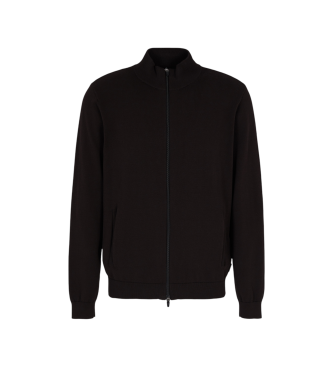 EA7 Normaal vest zwart