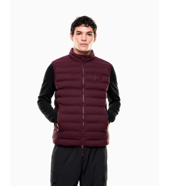 EA7 Chaleco Mountain Eco burdeos