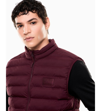 EA7 Chaleco Mountain Eco burdeos