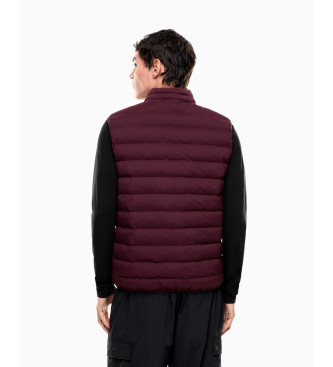 EA7 Chaleco Mountain Eco burdeos
