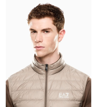 EA7 Core Identity beige folding waistcoat