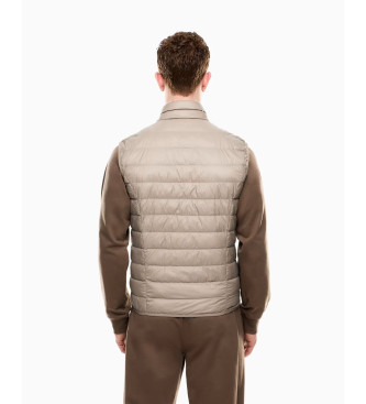 EA7 Gilet pliant beige Core Identity