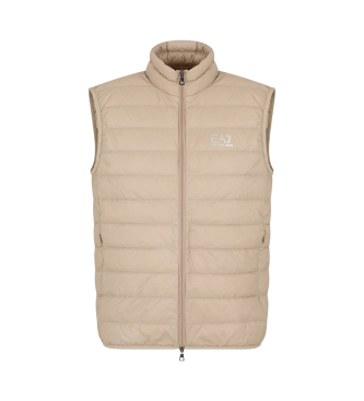 EA7 Core Identity beige foldbar vest