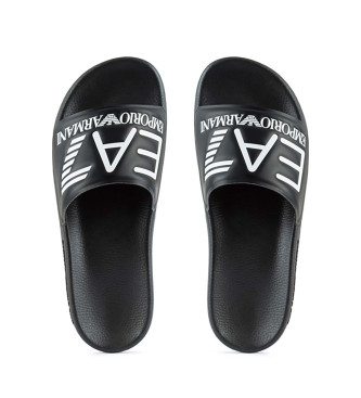 EA7 Chanclas Minime negro
