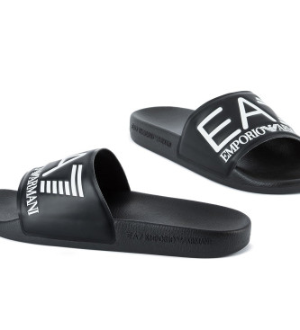 EA7 Flip-flops Sport black