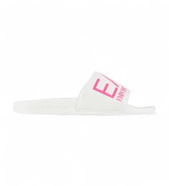 EA7 Chanclas Visibility blanco