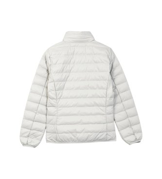 EA7 Blaugraue gesteppte Core-Jacke