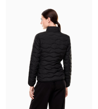 EA7 Casaco acolchoado dobrvel Core Lady preto