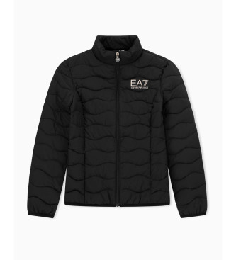 EA7 Casaco acolchoado dobrvel Core Lady preto