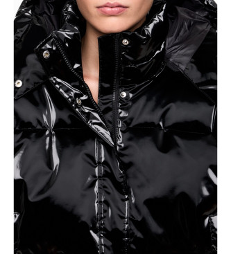 EA7 Chaqueta bomber brillante negro
