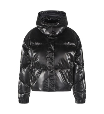 EA7 Chaqueta bomber brillante negro