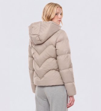 EA7 Chaqueta Bomber Force beige