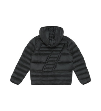 EA7 Casaco bomber de corte regular preto