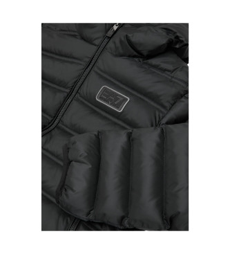 EA7 Casaco bomber de corte regular preto