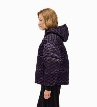 EA7 Giacca Bomber Storm lilla