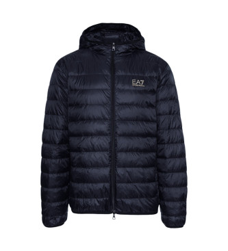 EA7 Foldable down jacket Core Identity blue