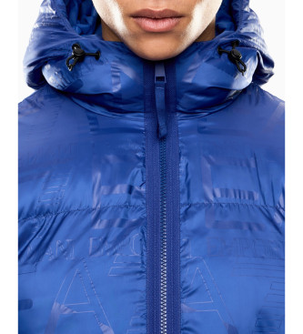 EA7 Chaqueta Mountain Poly Down azul