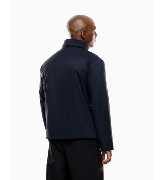 EA7 Casaco Mountain Tech azul-marinho